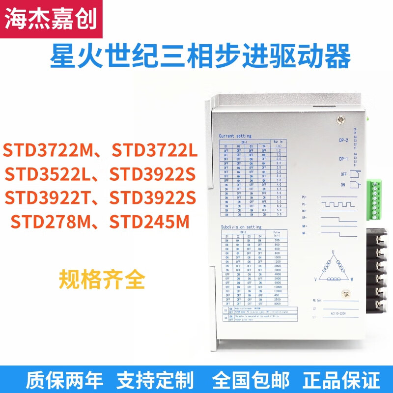 Three-phase stepper motor driver STD3522LSTD3922 STD2722M