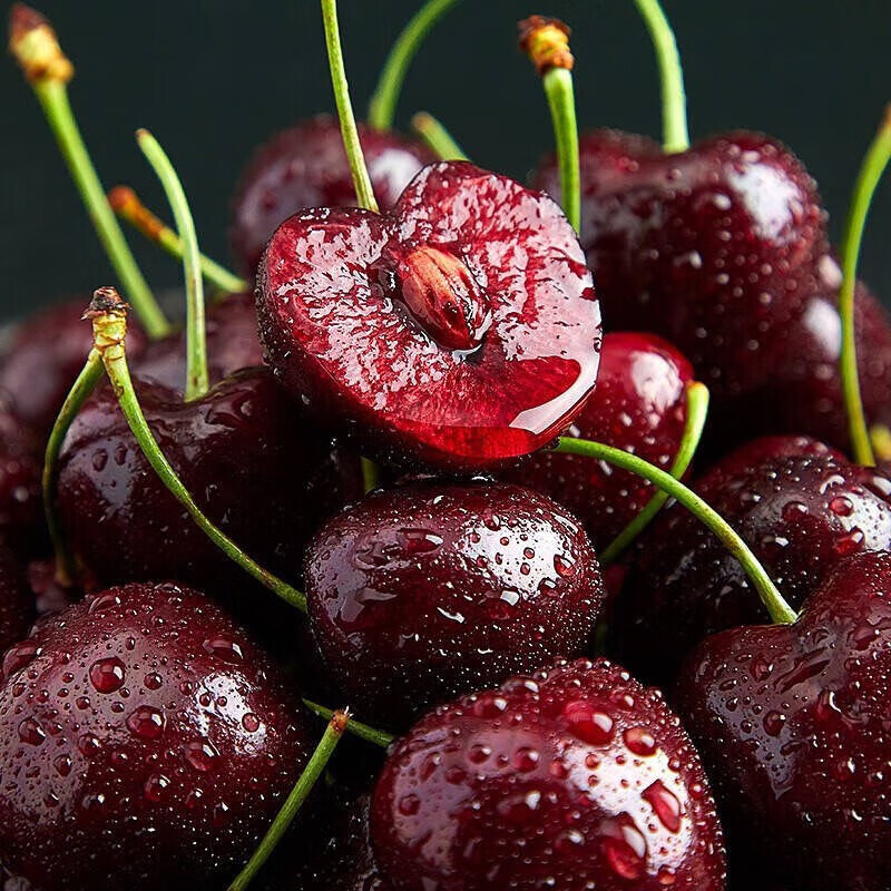 Cherry fresh Chilean imported cherries JD/SF Express next-day delivery to many places New Year's Day gift box 2.5 catties (net weight) gift box very cost-effective Big Mac JJJ 10-12g丨Big and super sweet