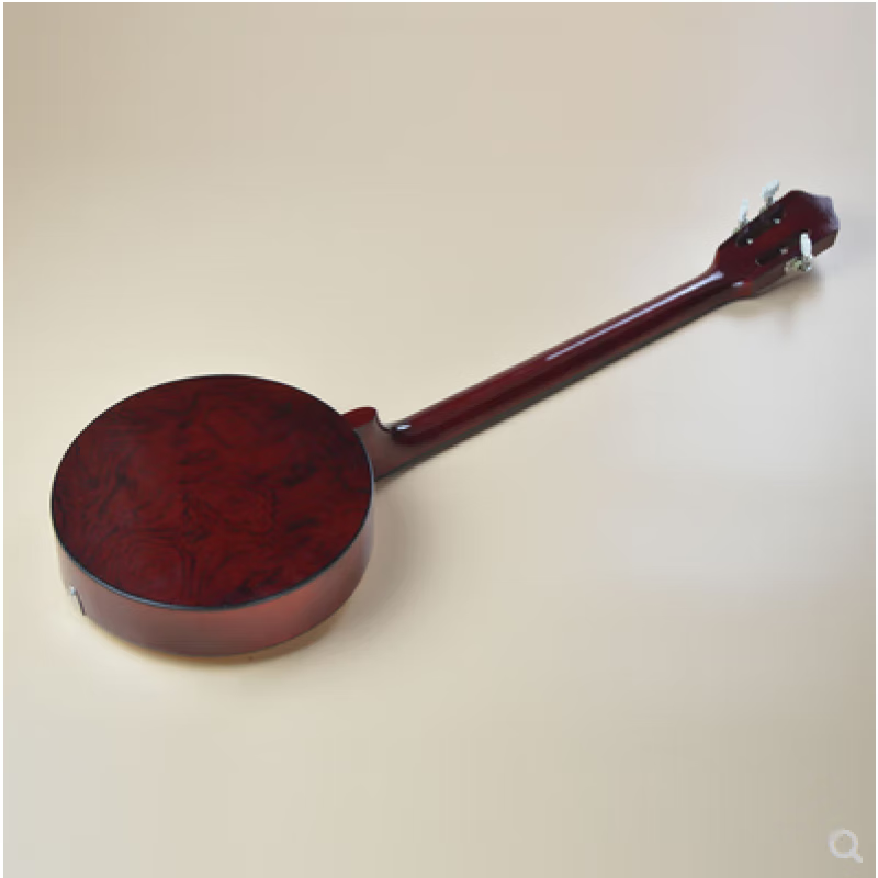 Jingqiao Sanxian Qinqin musical instrument round Qinqin Guangdong ethnic plucked instrument elderly instrument mid-range full tone
