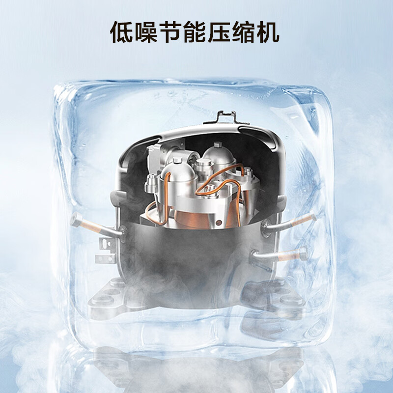 Midea ice machine household mini small dormitory fully automatic ice making UV sterilization automatic cleaning dormitory students 11/12/15KG ice machine Japanese ice 12KG UV ultraviolet sterilization-12D17E white