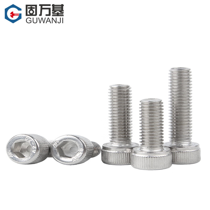 GUWANJI hexagonal socket head screws GB/T 70.1 304 stainless steel cup head hexagon socket screws M6x10 150 pcs/pack