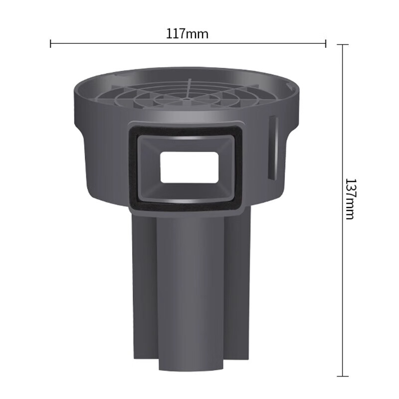 Water wizard is suitable for Roborock T7S dust bag holder sweeping and mopping robot accessories S7 automatic dust collection charging stand PLUS dust bucket automatic dust collection charging stand 3 dust bags