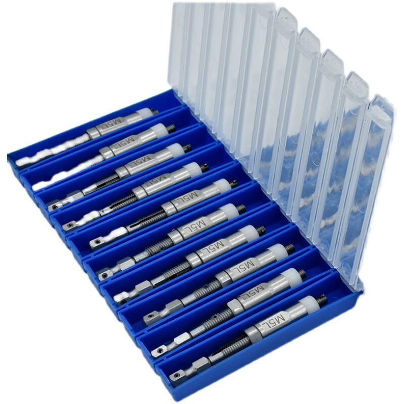 Tailless screw sleeve installation tool Wire screw sleeve screw-in and extraction tool Thread repair tailless brace installation tool M2*0.4 removal tool