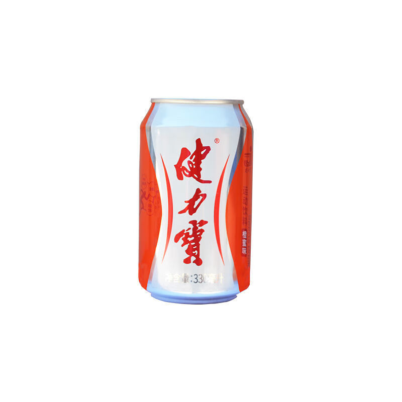 Jianlibao can drink 330ml whole box orange honey nostalgic post-80s sports energy micro-bubble carbonated soda orange honey flavor 330ml*12 cans
