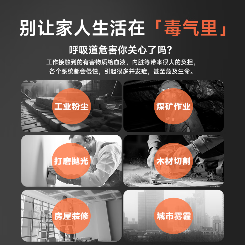 Iconi dust mask KN95 activated carbon mask anti-formaldehyde haze dust polishing dust mask eight-layer protection 25 pieces