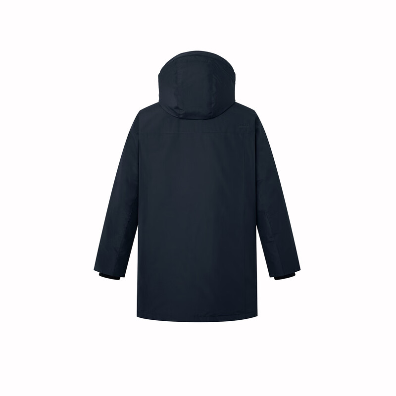 HAZZYS Men's 2025 Winter Jacket Three-Proof/Goose Down Mid-Length Down Jacket Men's ASFZU0CDX03