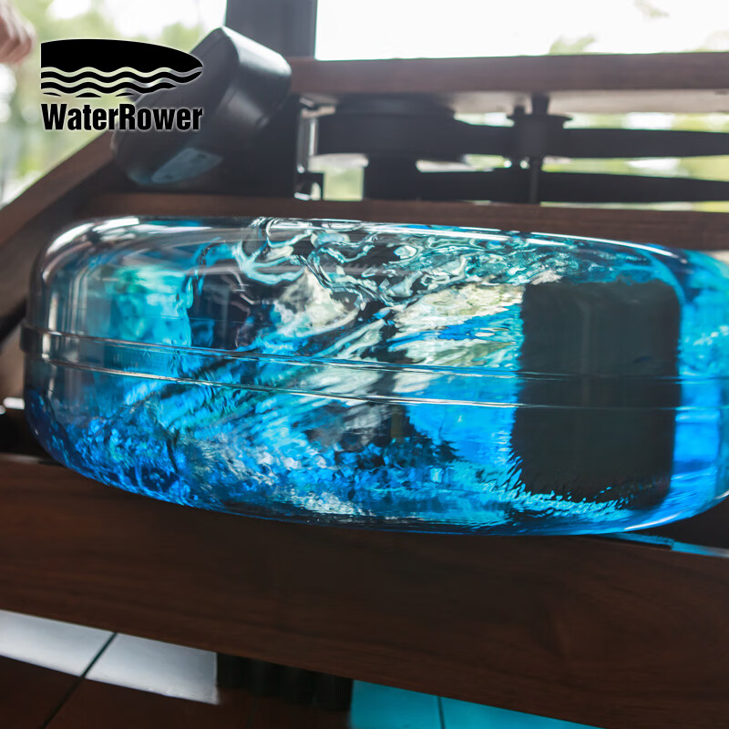 WaterRower original imported rowing machine water resistance rowing machine home aerobic fitness equipment double-track solid wood imported Jingzhi model walnut wood with LOGO Jingzhi model