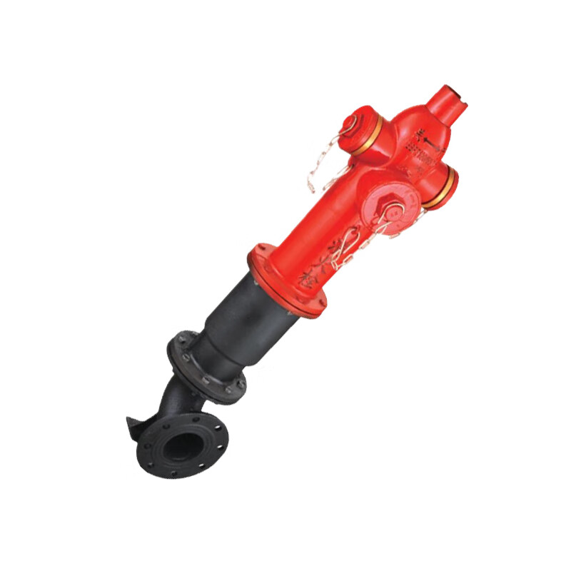 Outdoor above-ground fire hydrant model SS100/65mm pressure level 1.6Map matching with elbow and wrench table