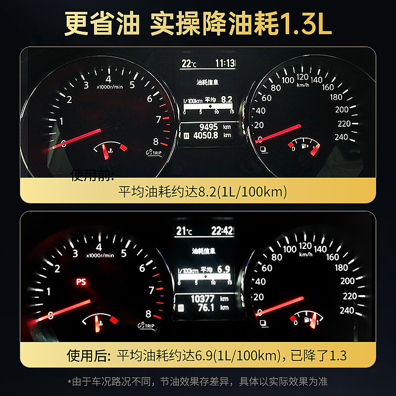 CHIEF CHIEF Titanium Fuel Treasure Gasoline Additive Fuel Additive Car Carbon Removal Cleaning Agent Carbon Removal Set 4 pieces in titanium version + 1 piece in gold version