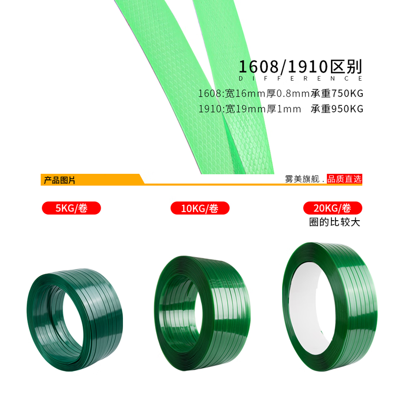 Wumei PET plastic steel manual baler strap tightening integrated manual strapping strapping machine tensioner construction site factory baler pliers baler set 1608 plastic steel strapping 10 kg upgraded transparent version