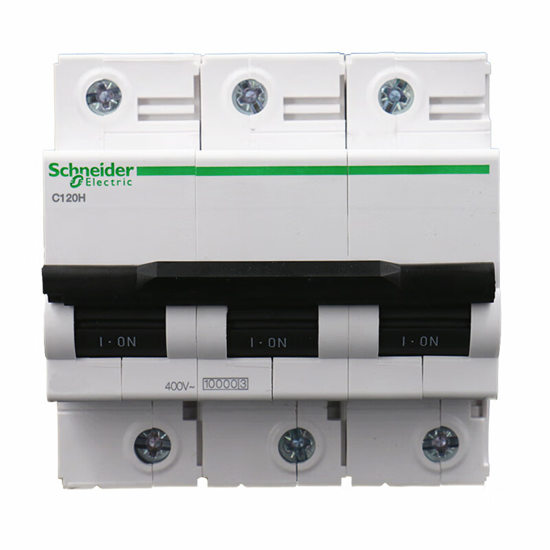 Schneider air switch C120 high current C120H 3P C 100A (A9) 10KA air circuit breaker main gate A9N19818
