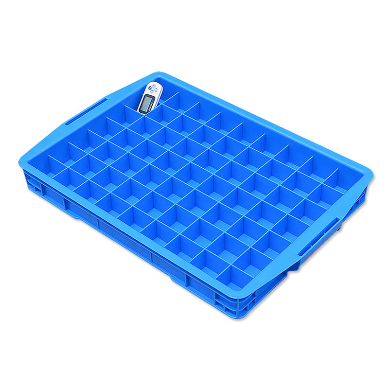 Gaoer shield parts box compartment box thickened multi-partition plastic storage box tool material classification box turnover box rectangular component screw box shelf box 440 twenty grids/440*320*83