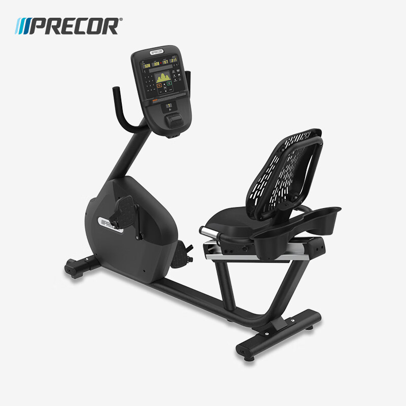 PRECOR horizontal exercise bike RBK635 household spontaneous electromagnetic control bicycle indoor aerobic exercise equipment imported P31-LED button screen