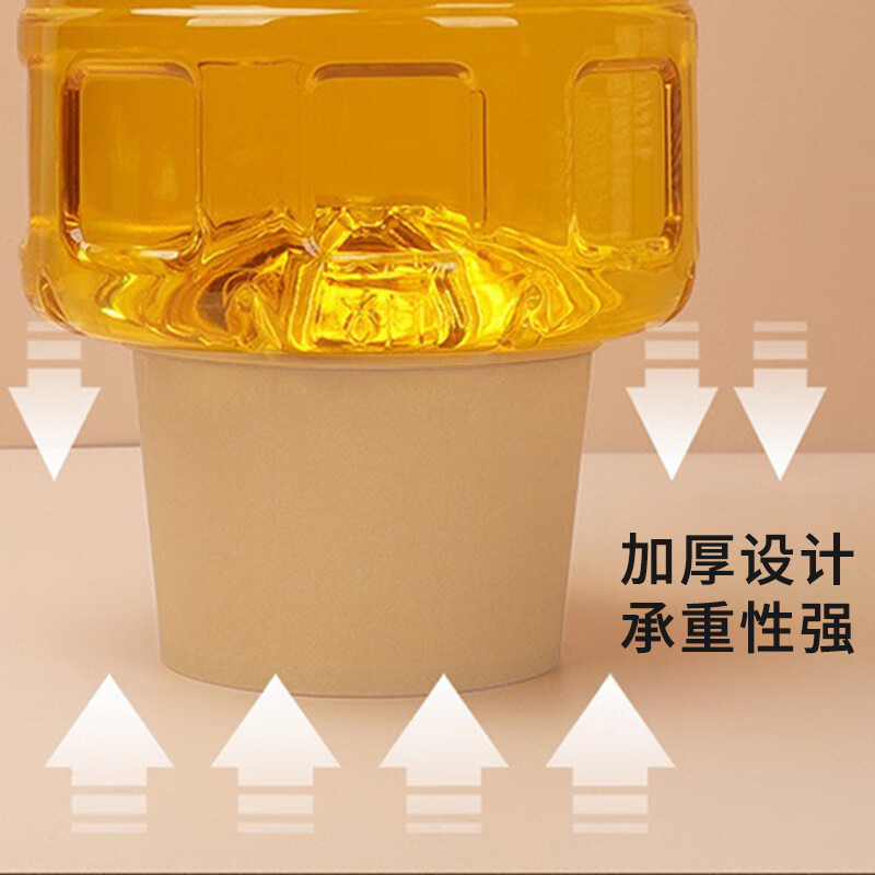 Jane Eyre Life Disposable Paper Bowl 550ML*100 pieces Bamboo Fiber Soup Bowl Hot and Sour Spicy Noodles Packaged Small Noodle Bowl Without Cover