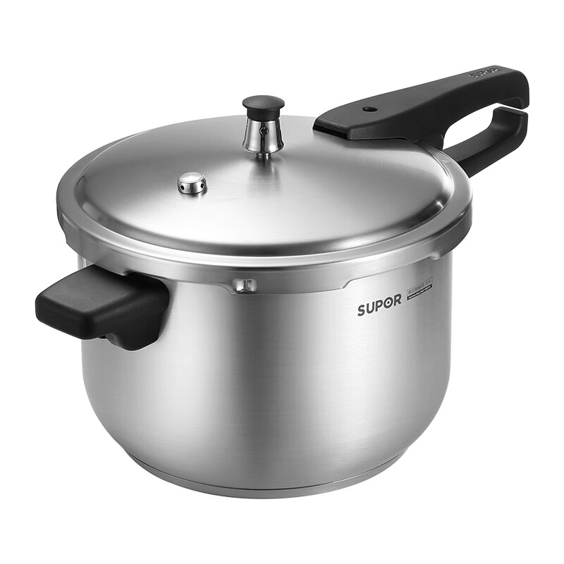 SUPOR pressure cooker 304 stainless steel 24cm pressure cooker gas universal safety explosion-proof large size YW243FB1