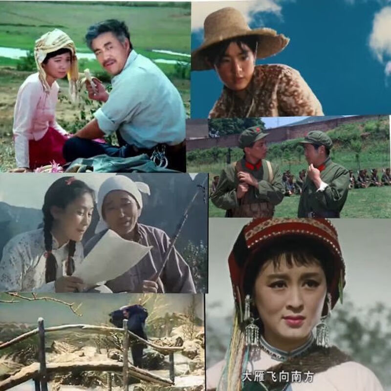 Classic domestic old movie USB flash drive 128G nostalgic high-definition color restored movie viewing grid car 64G USB flash drive 128G restored version of 178 old movies