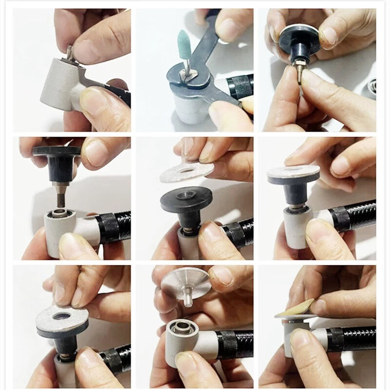 Adjustable speed electric 90 degree elbow grinder Micro angle engraving machine Mold saving polishing machine engraving Electric 90 degree elbow grinder adjustable speed large bend