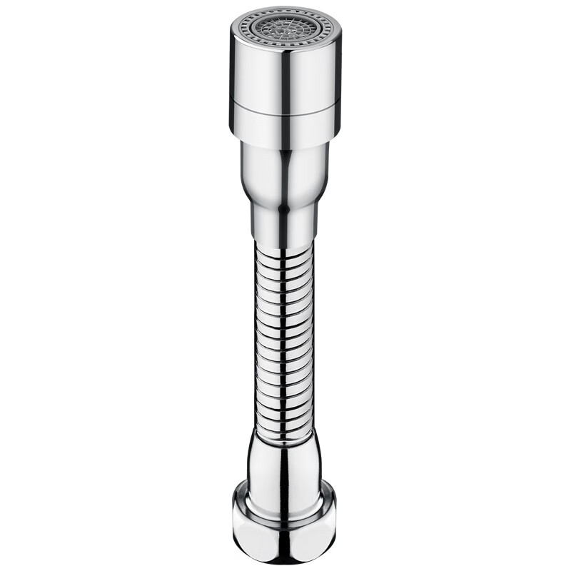 OLEWA Germany kitchen faucet extender basin bathroom universal anti-splash universal rotating extension extender two-speed booster anti-splash 14CM + universal joint large angle bending and shaping丨with universal installation accessories