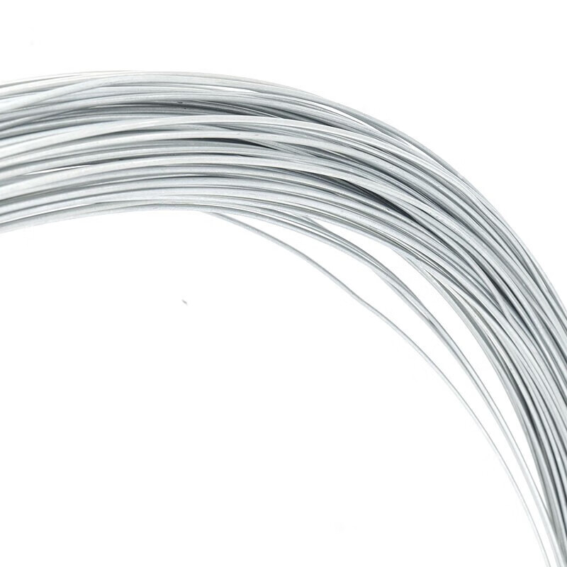 Bingyu Galvanized Iron Wire Industrial Construction Site Construction Wire Bundling Wire Tie No. 12 Thick 2.8mm 5kg Long About 103 Meters/Roll BYT-202