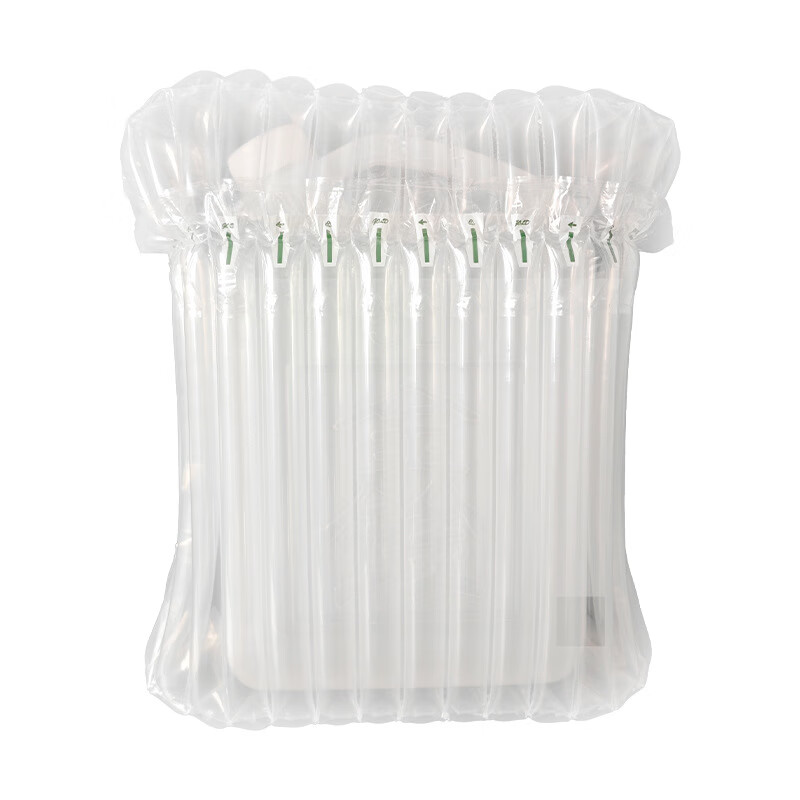 Liquor air column bag Moutai Wuliangye inflatable air column roll material express shock-proof and fall-proof buffer bubble bag bubble column 11 columns 30cm high (Wuliangye boxed) transparent thickened version (5 trial packs) air pump