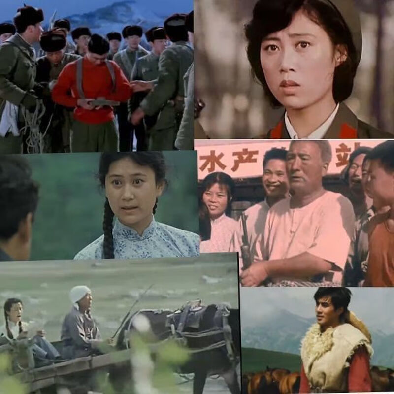 Classic domestic old movie USB flash drive 128G nostalgic high-definition color restored movie viewing grid car 64G USB flash drive 128G restored version of 178 old movies