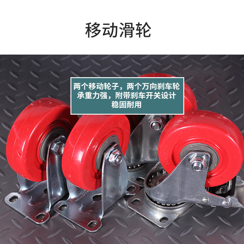 Huizhen tool cart factory workshop multi-functional iron cabinet heavy-duty tool cabinet storage cabinet one gray and blue color HO350 can be customized