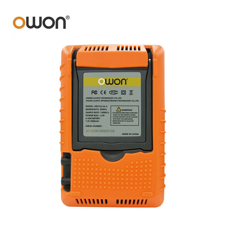 Owon HDS-N series portable handheld oscilloscope single-channel integrated multimeter frequency meter held with one hand HDS1021M-N (single channel 20M)