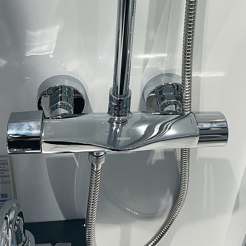 MOEN thermostatic shower head set home bathroom bathroom pressurized shower head bathroom shower 58400 thermostatic faucet 58400+230MMABS top spray