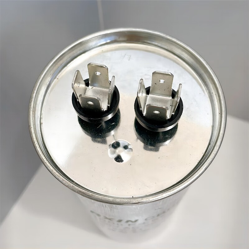 RXiN Rongxin CBB65 type 450VAC air conditioning electrical appliance capacitor freezer capacitor aluminum shell explosion-proof capacitor metallized polypropylene film capacitor 80uF