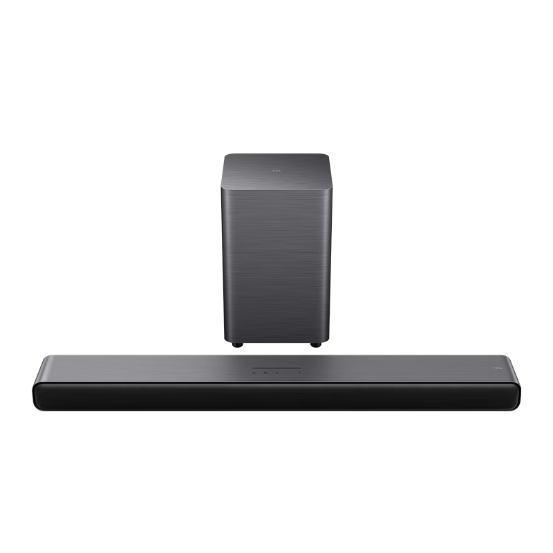 TCL Echo Bar Speaker S55H Dolby Atmos DTS Virtual X 220W High Power Independent Subwoofer Home Theater Bluetooth Smart Speaker + Subwoofer Set