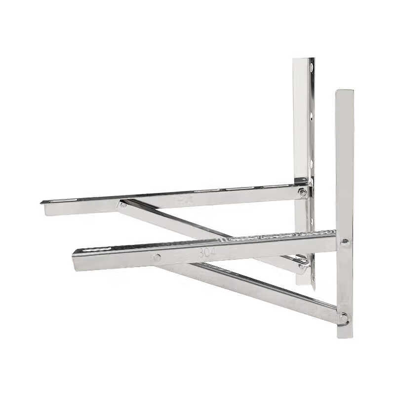 304 stainless steel air conditioner outdoor unit bracket 1.5 hp 2P3P air conditioner bracket Haiermei's Gree universal rack 1-1.5 hp stainless steel bracket without screws
