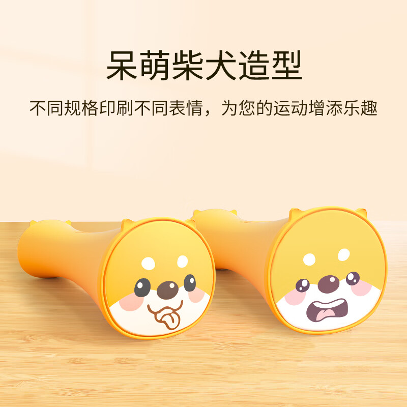 PROIRON Dumbbell Silicone Women's Home Fitness Arm Exercise Equipment Children's Small Dumbbell 1.5KG*2