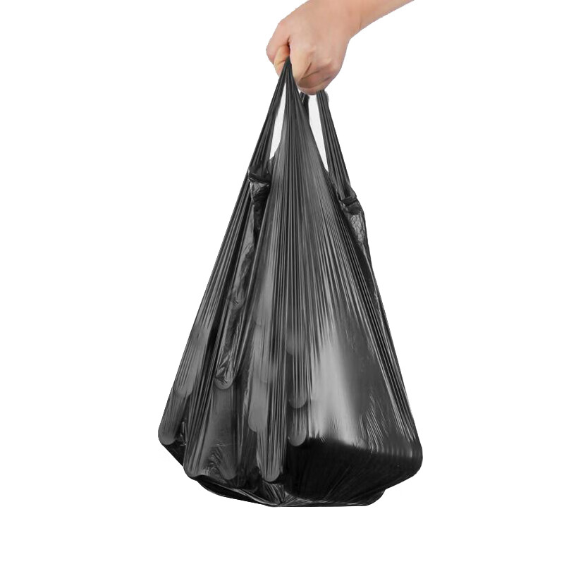 Kelibang garbage bag 30*50cm/50 ear disposable plastic bag small commercial property vest-type garbage bag KB1002