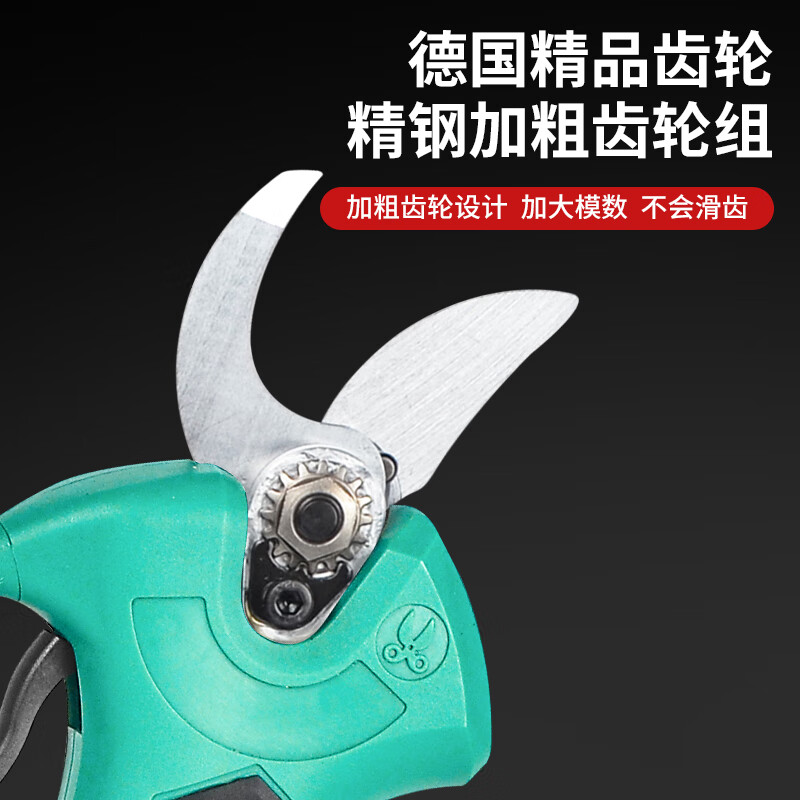 Dayi electric scissors, fruit tree pruning shears, rechargeable garden lithium-ion scissors for cutting branches, electric shears, pruning artifacts, Dayi models, promotional branch shears, bare metal