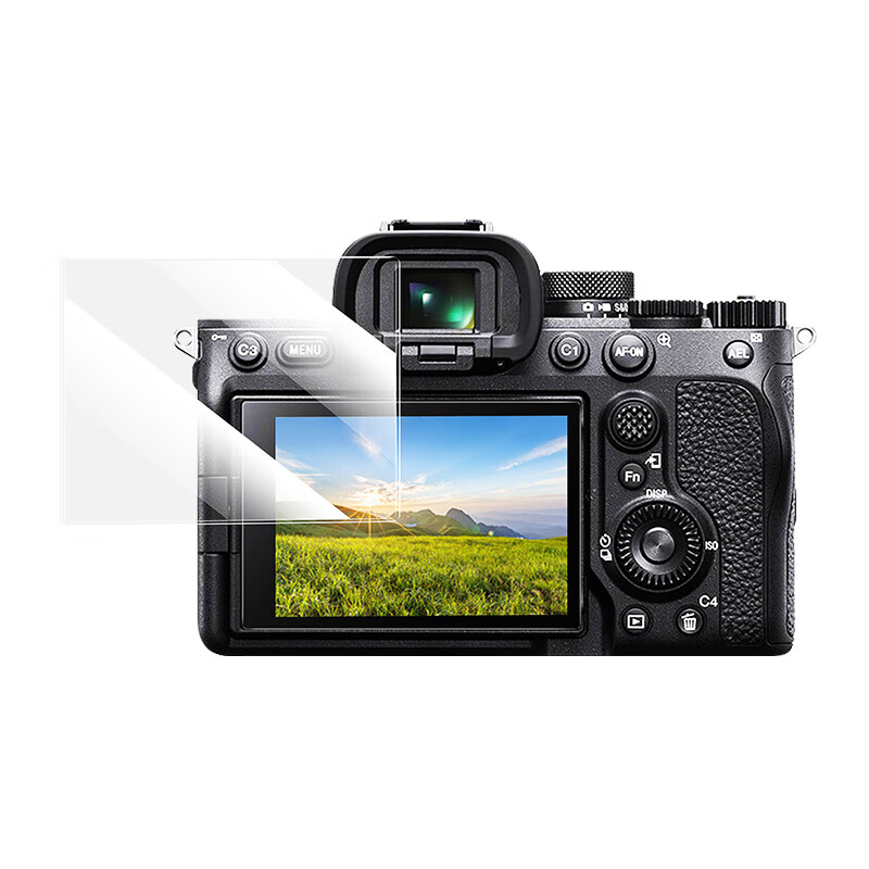 Green Alliance suitable for Canon R50 R8 G7X3 tempered film camera screen protection film mirrorless SLR accessories single piece