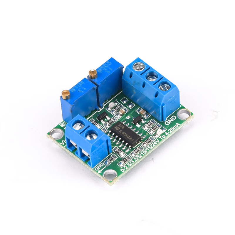 DC0-2.5V/3.3V/5V/10V/15V/24V to 4-20mA voltage to current signal conversion module