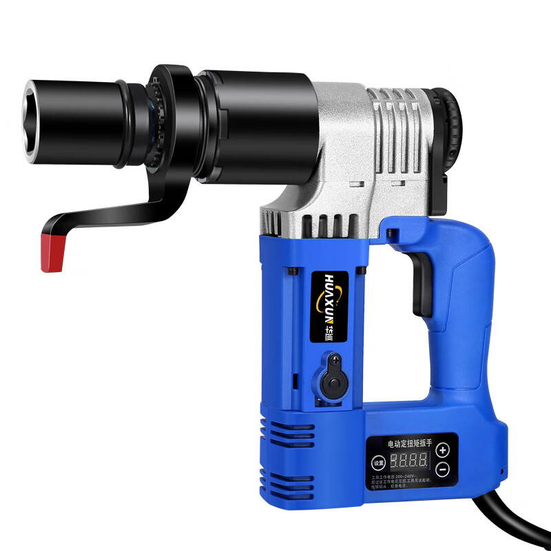 Huaxun Japanese electric torque wrench with digital display fixed torque 4000 Nm adjustable torque steel structure high-strength bolt T2500 1500-2500N.M with digital display adjustable torque