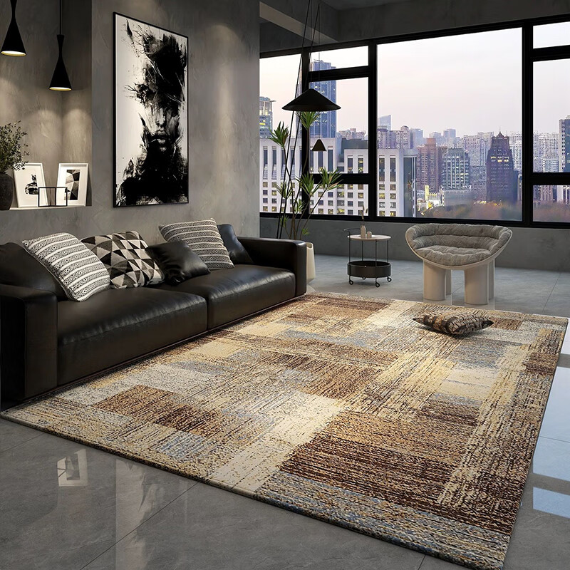KAYE living room carpet French light luxury high-end no-wash home floor mat large area bedroom sofa coffee table blanket SJR-Brant-T5 200x300 cm