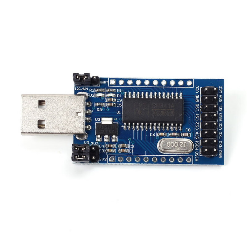 Ouhuayuan CH341A module USB to UART IIC SPI TTL ISP EPP/MEM parallel port converter