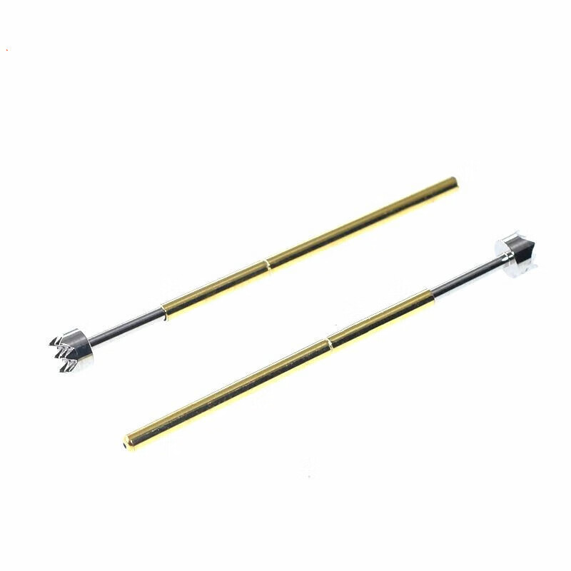 Test probe p100 retractable spring thimble Huaronghua circuit board burning chip round head flat head needle sleeve P100-B1/needle tip