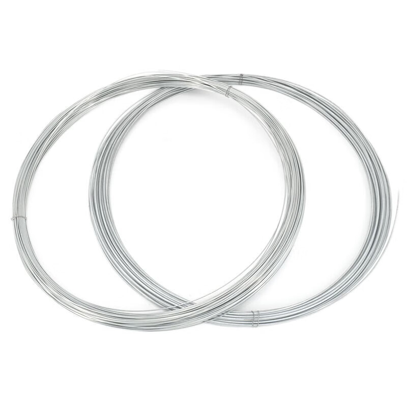 Bingyu Galvanized Iron Wire Industrial Construction Site Construction Wire Bundling Wire Tie No. 12 Thick 2.8mm 5kg Long About 103 Meters/Roll BYT-202