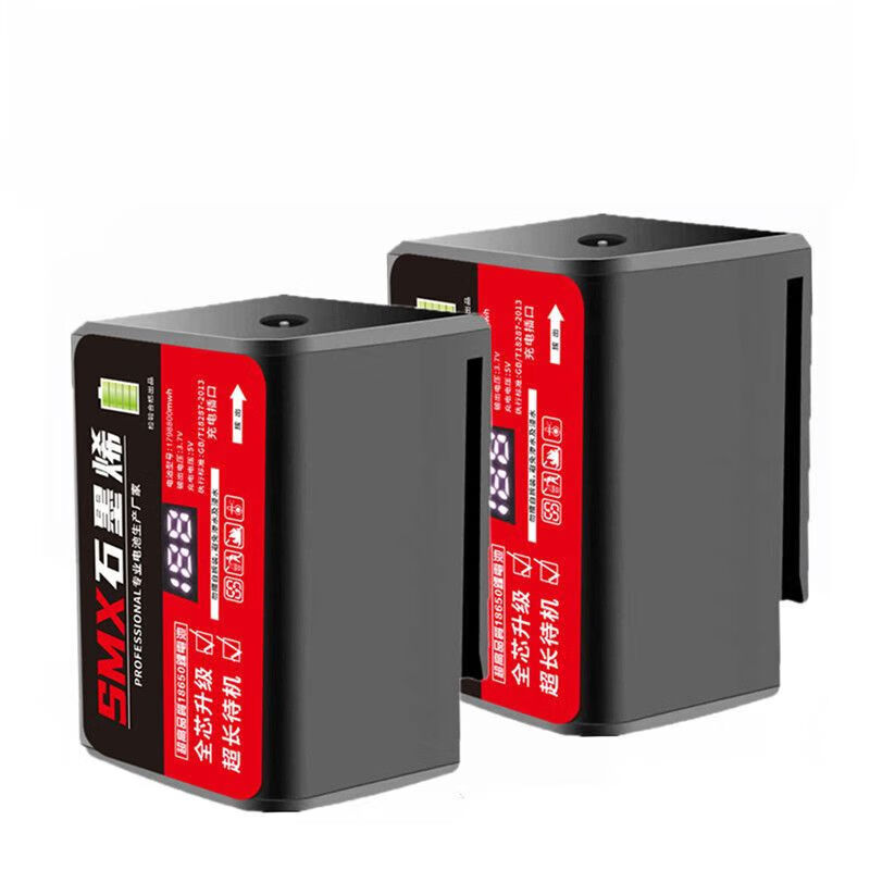 Level meter battery large capacity green light flat push blue light wall meter infrared Big Mac battery universal level meter Supreme Big Mac 1798800 one (SMX graphene) digital display battery