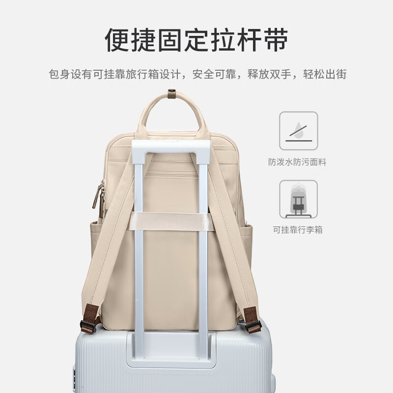 Golf (GOLF) backpack women's 14/15/16 inch laptop bag business trip travel backpack school bag for girlfriend