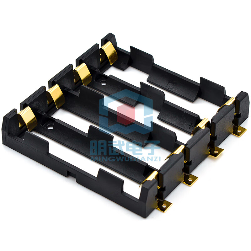 18650 battery box single/double/three/four-cell SMT patch plug-in 1~4-cell patch battery holder SMD 18650/three-cell battery box/gold-plated patch
