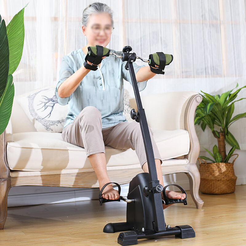 Tongtu Rehabilitation Bicycle Leg Trainer Home Indoor Elderly Hemiplegia Upper and Lower Limb Postoperative Bicycle Exercise Equipment Upper and Lower Limb Bicycle