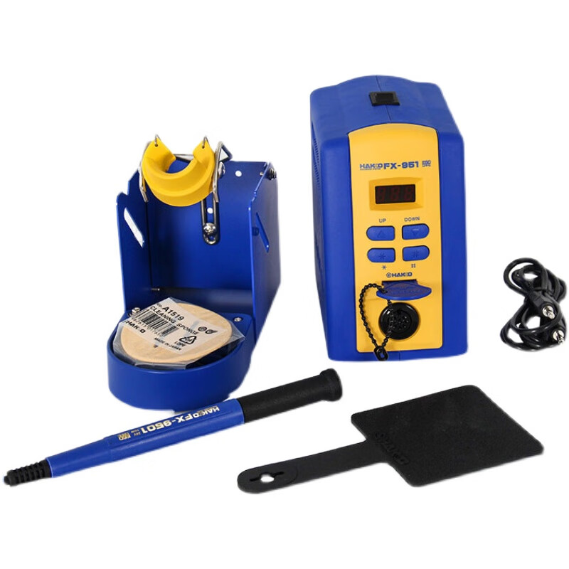 Renjuyi customized original white light fx951 soldering station constant temperature digital display adjustable temperature electric soldering station welding tools FX951 standard does not include welding tips