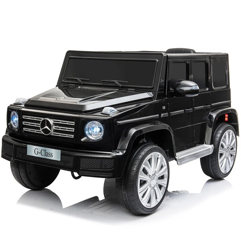 Berejia children's electric car four-wheel car Mercedes-Benz Big G remote control children's toy car can sit on two-wheel drive baby gift