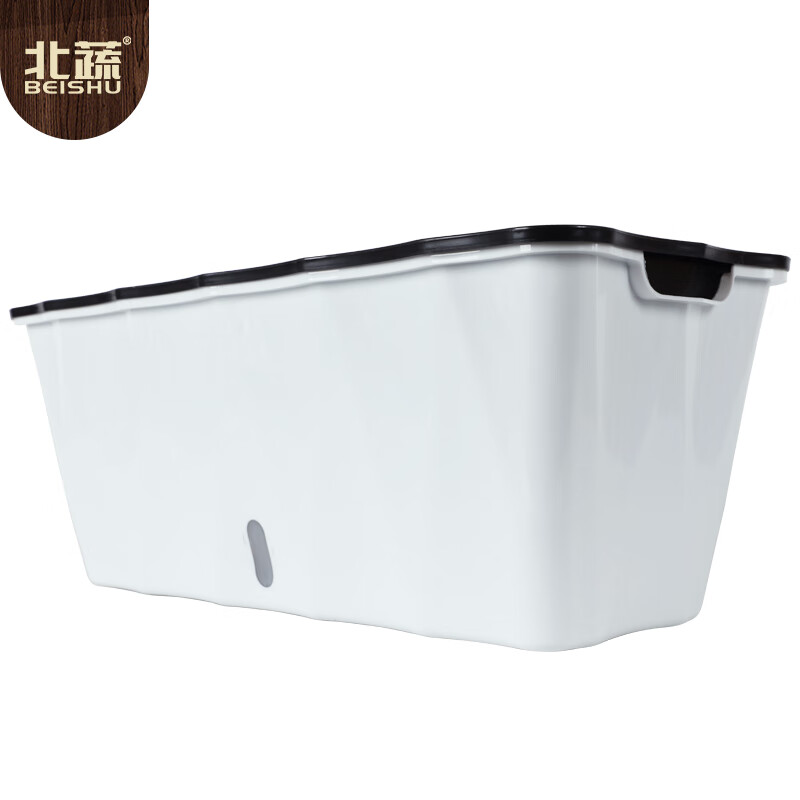 Bei Vegetable Vegetable Planting Box Outdoor Balcony Vegetable Planting Pot Vegetable Planting Large Rectangular Flower Pot Lazy Vegetable Planting Box Large