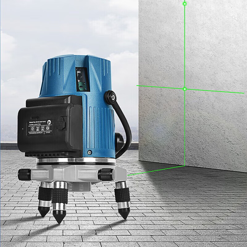 Dongcheng green light level high-precision 2-line 3-line 5-line laser strong light thin line automatic line infrared line projector FF06-11E2 standard two-line green light