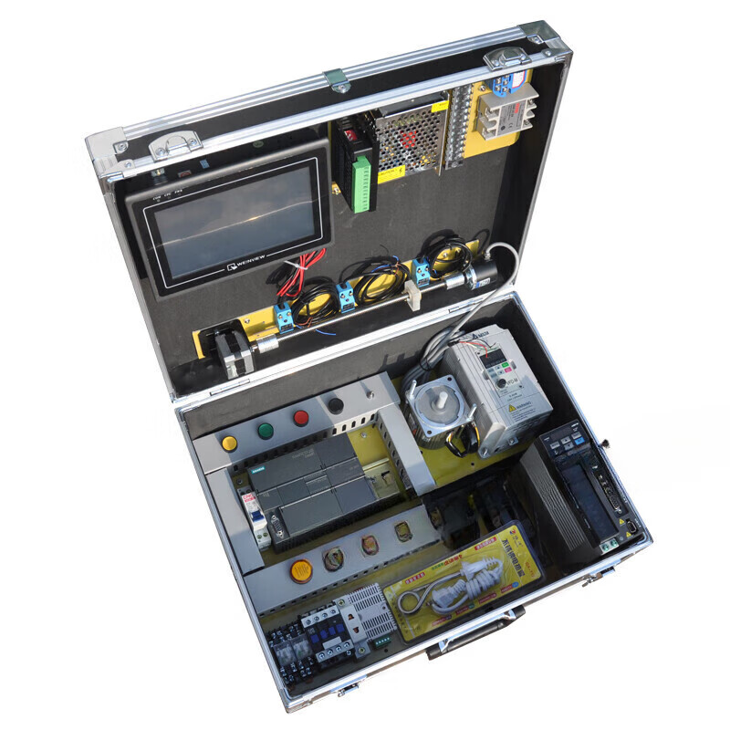 PLC learning chassis plc learning machine including teaching and training S7-200 SMART PLC test customization Ling S7-200 high configuration online class + Q&A